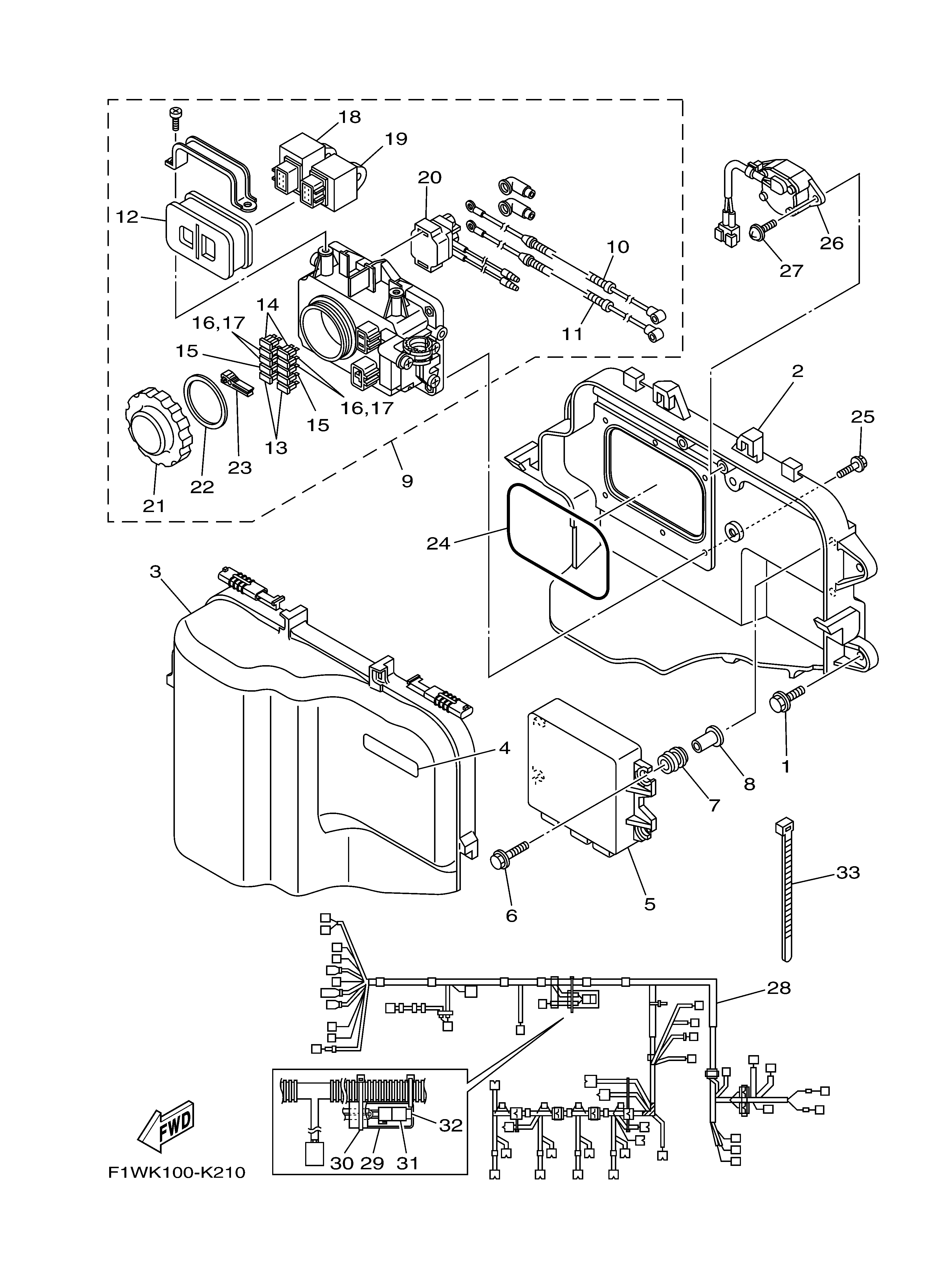 2011 FX SHO (FX1800K) F1WN - ELECTRICAL 1