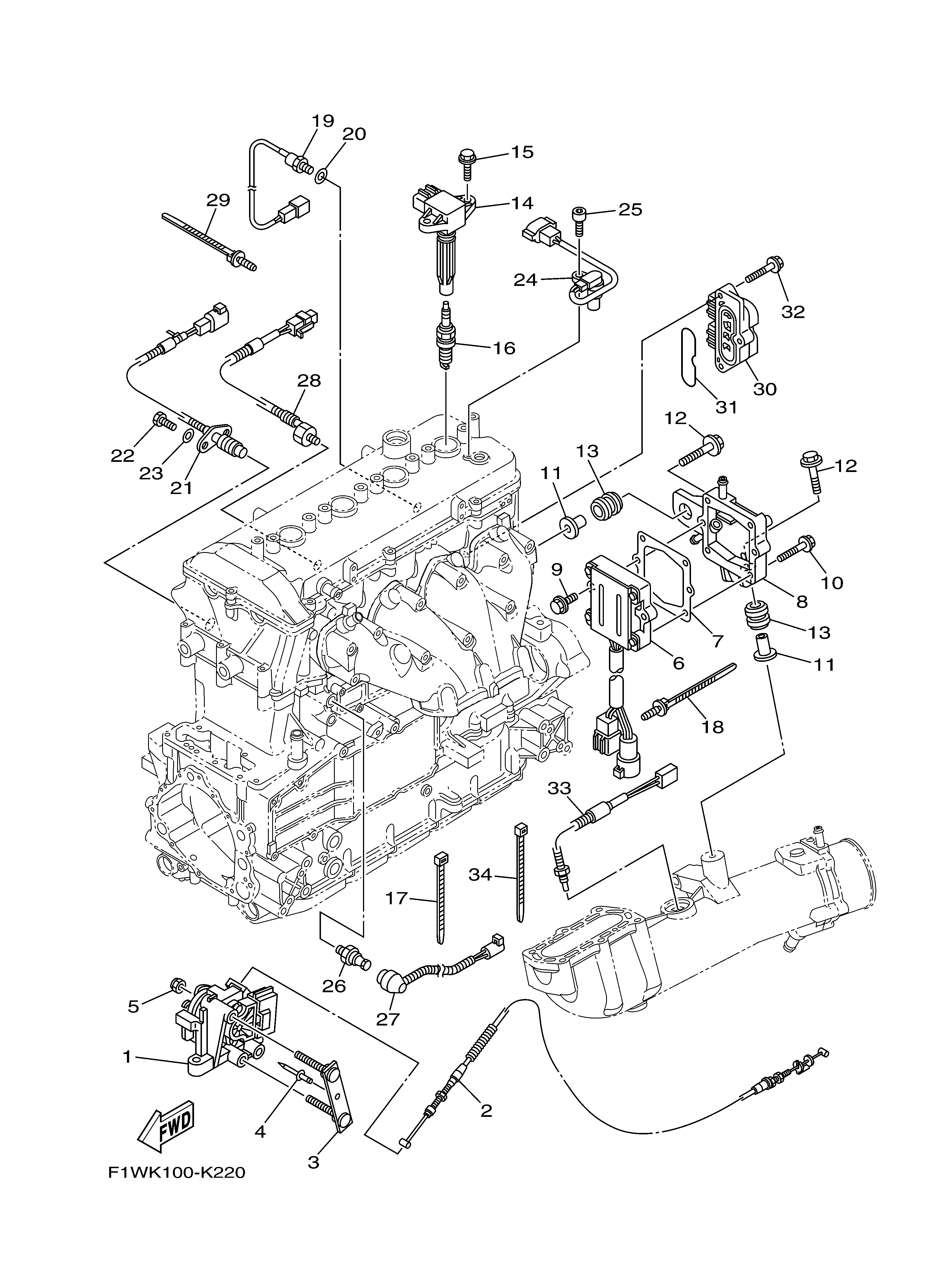 2011 FX SHO (FX1800K) F1WN - ELECTRICAL 2