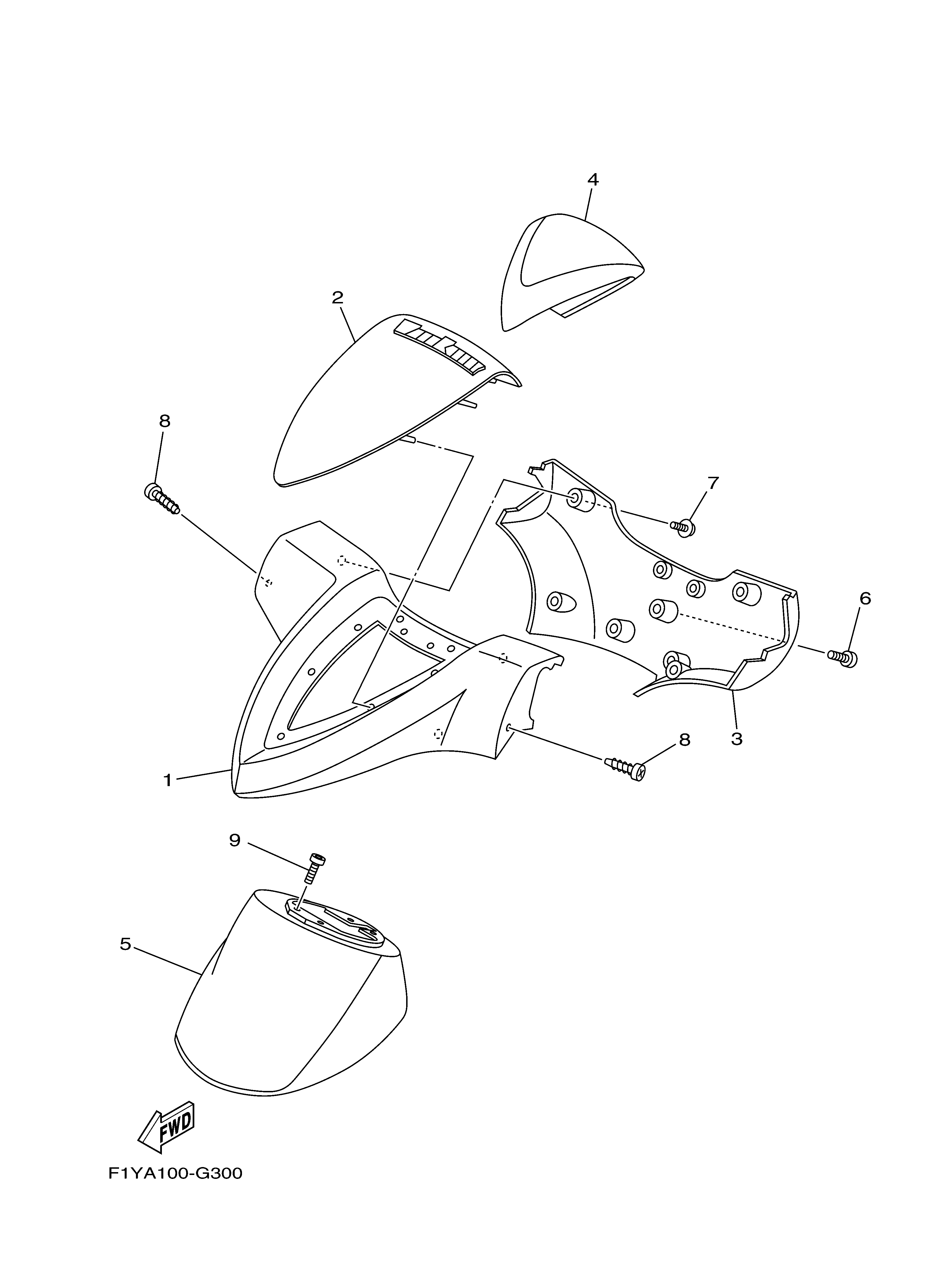 2011 FX SHO (FX1800K) F1WN - STEERING 2
