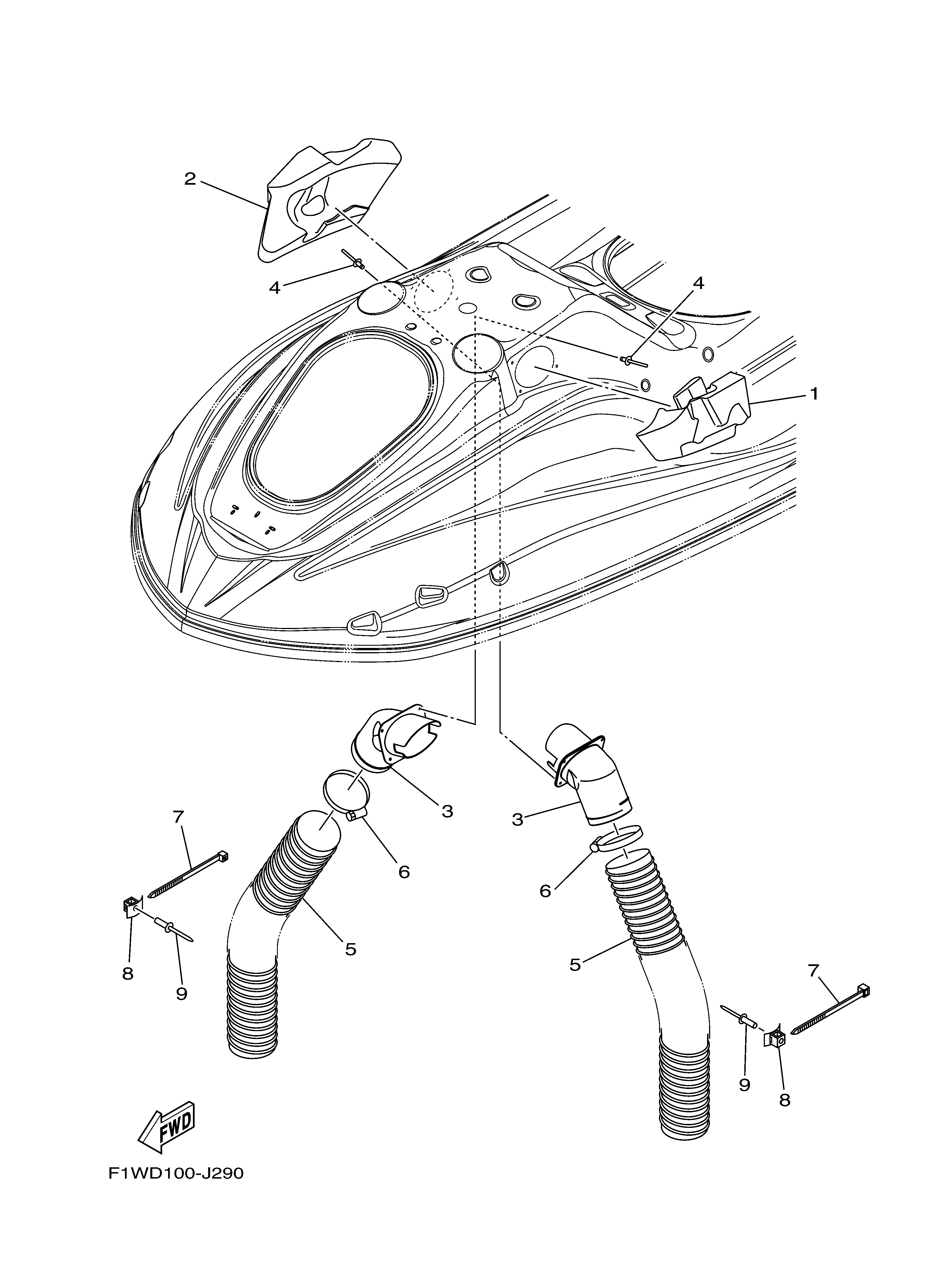 2011 FX SHO (FX1800K) F1WN - VENTILATION