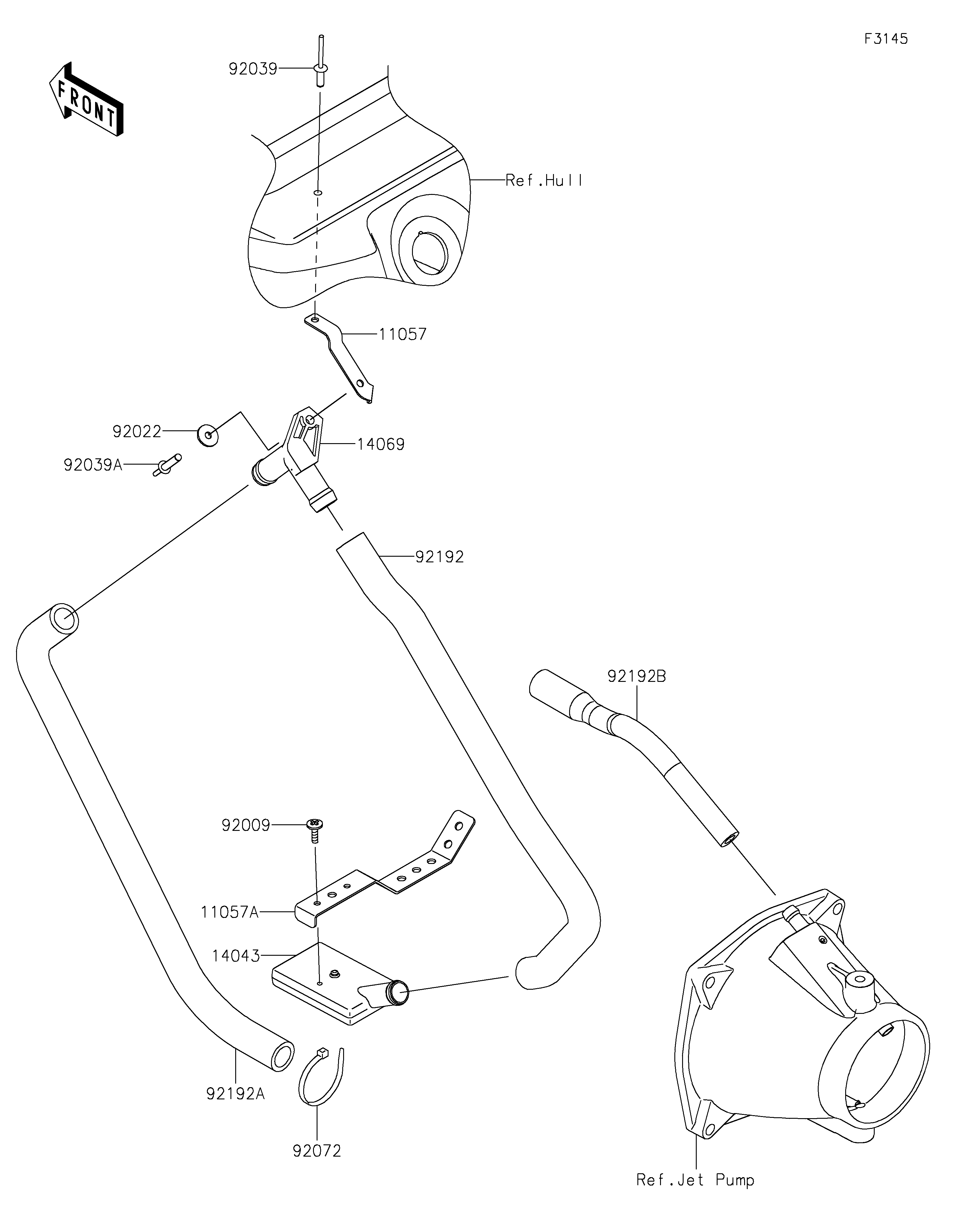 2024 SX-R 160 (JS1500ARFNN) - Bilge System