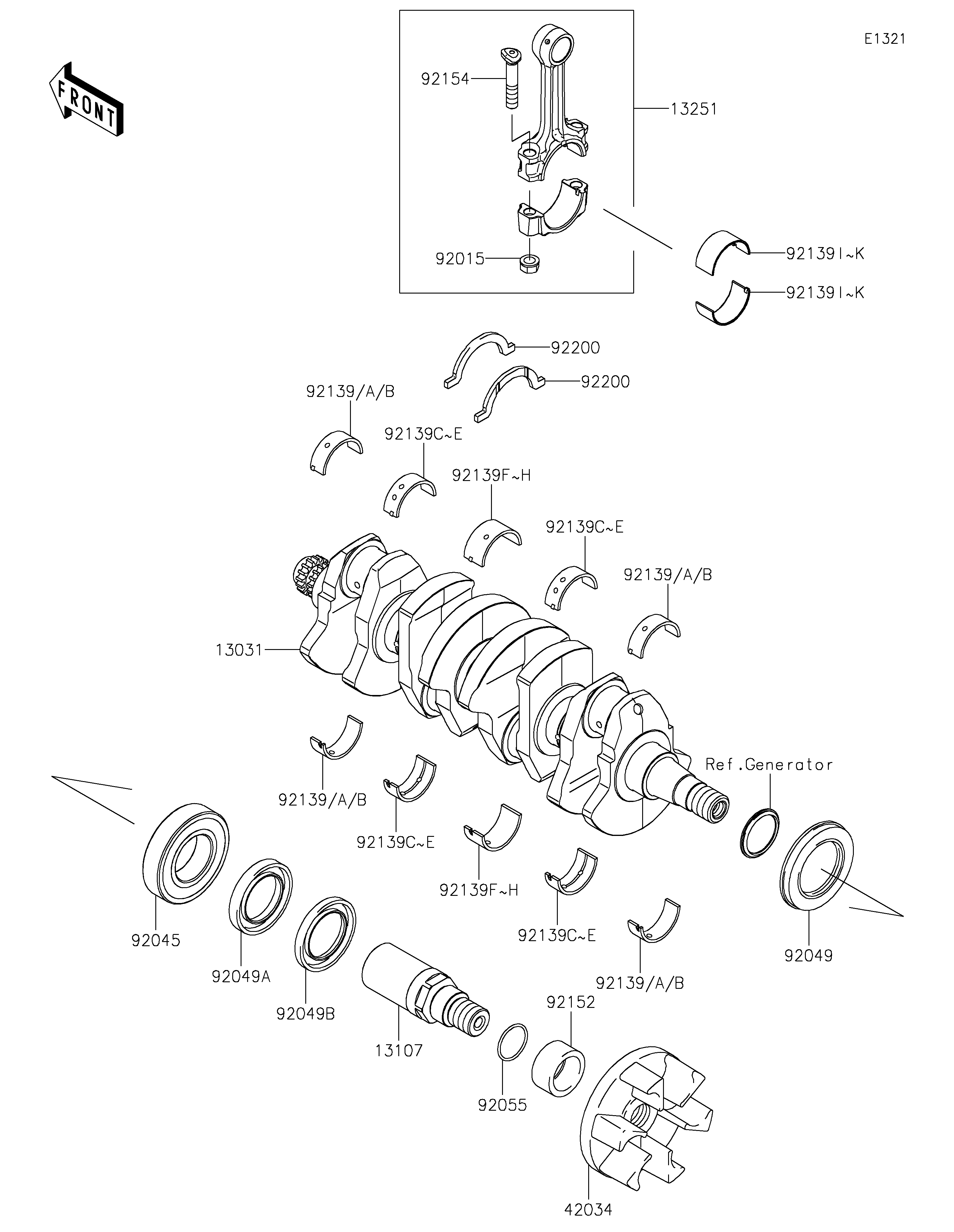 2024 SX-R 160 (JS1500ARFNN)-Crankshaft