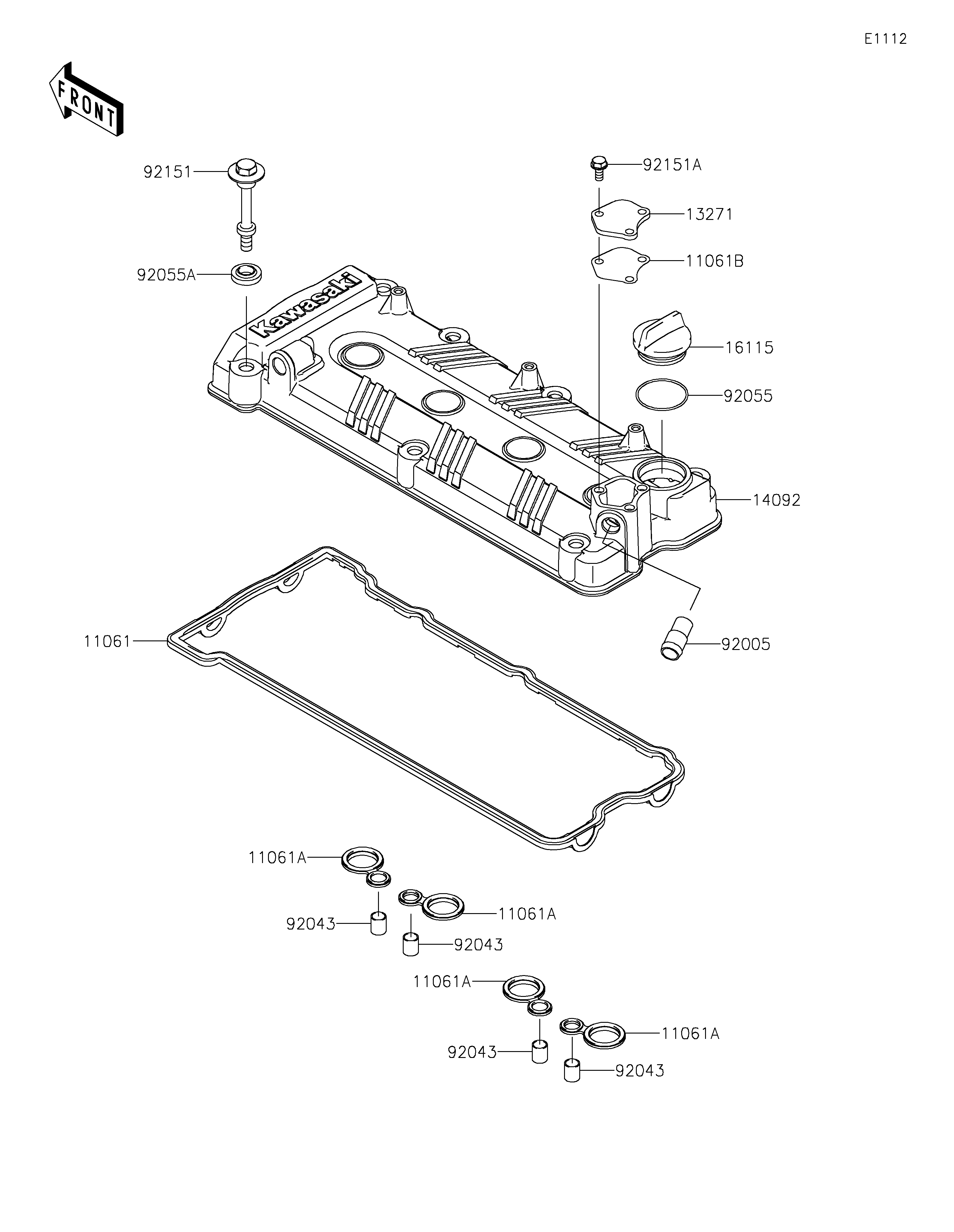 2024 SX-R 160 (JS1500ARFNN)-Cylinder Head Cover