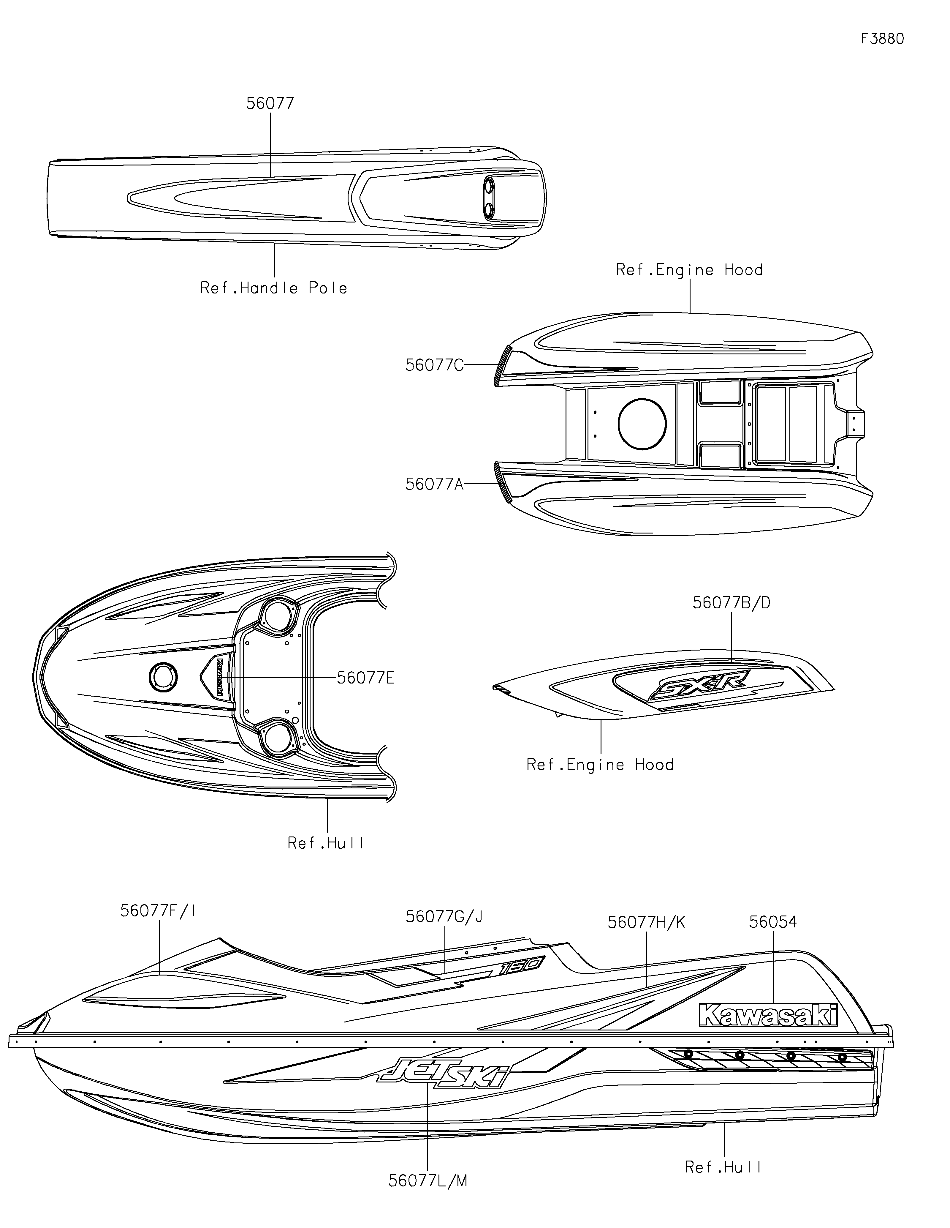 2024 SX-R 160 (JS1500ARFNN)-Decals