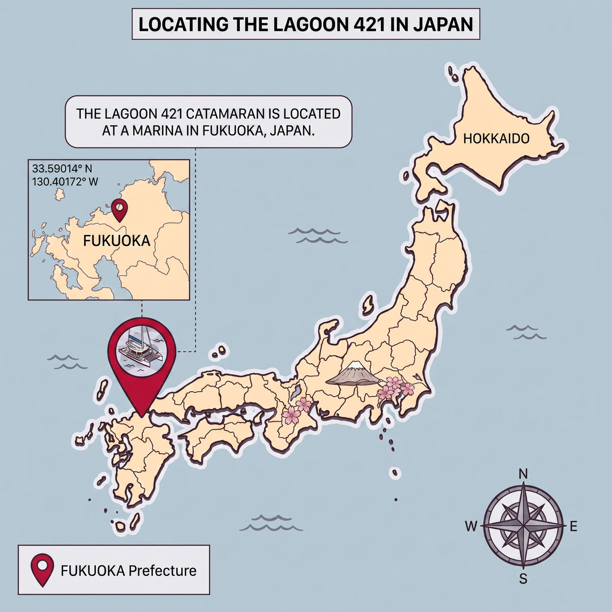 LAGOON421 in Fukuoka JAPAN