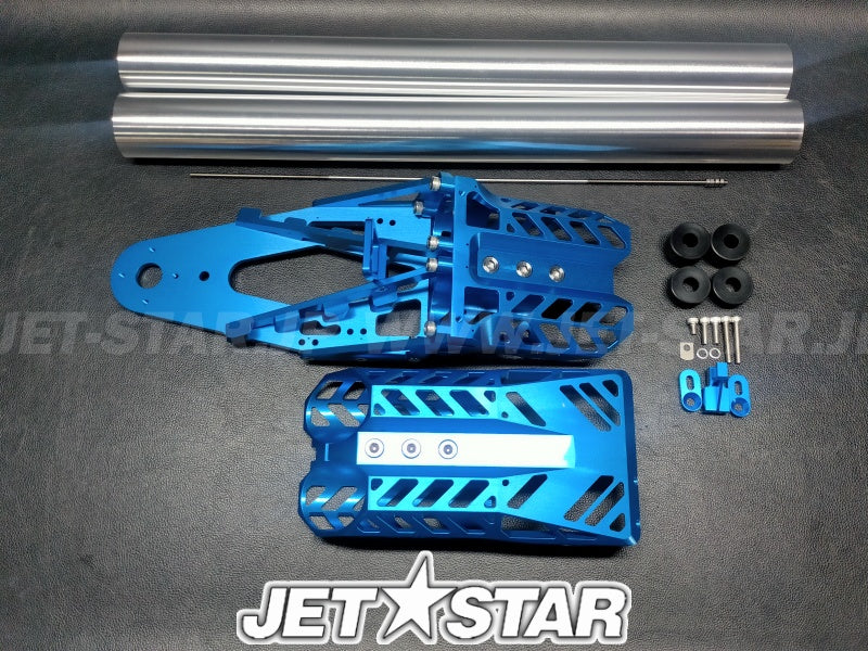 BILLET HANDLE POLE Type-H, Blue and Silver pipe