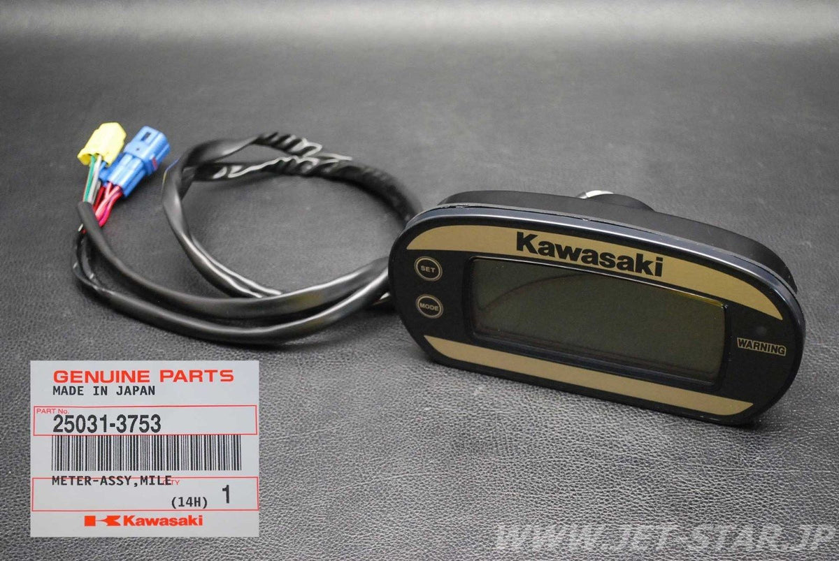 Kawasaki OEM METER-ASSY,MILE&KM New #25031-3753