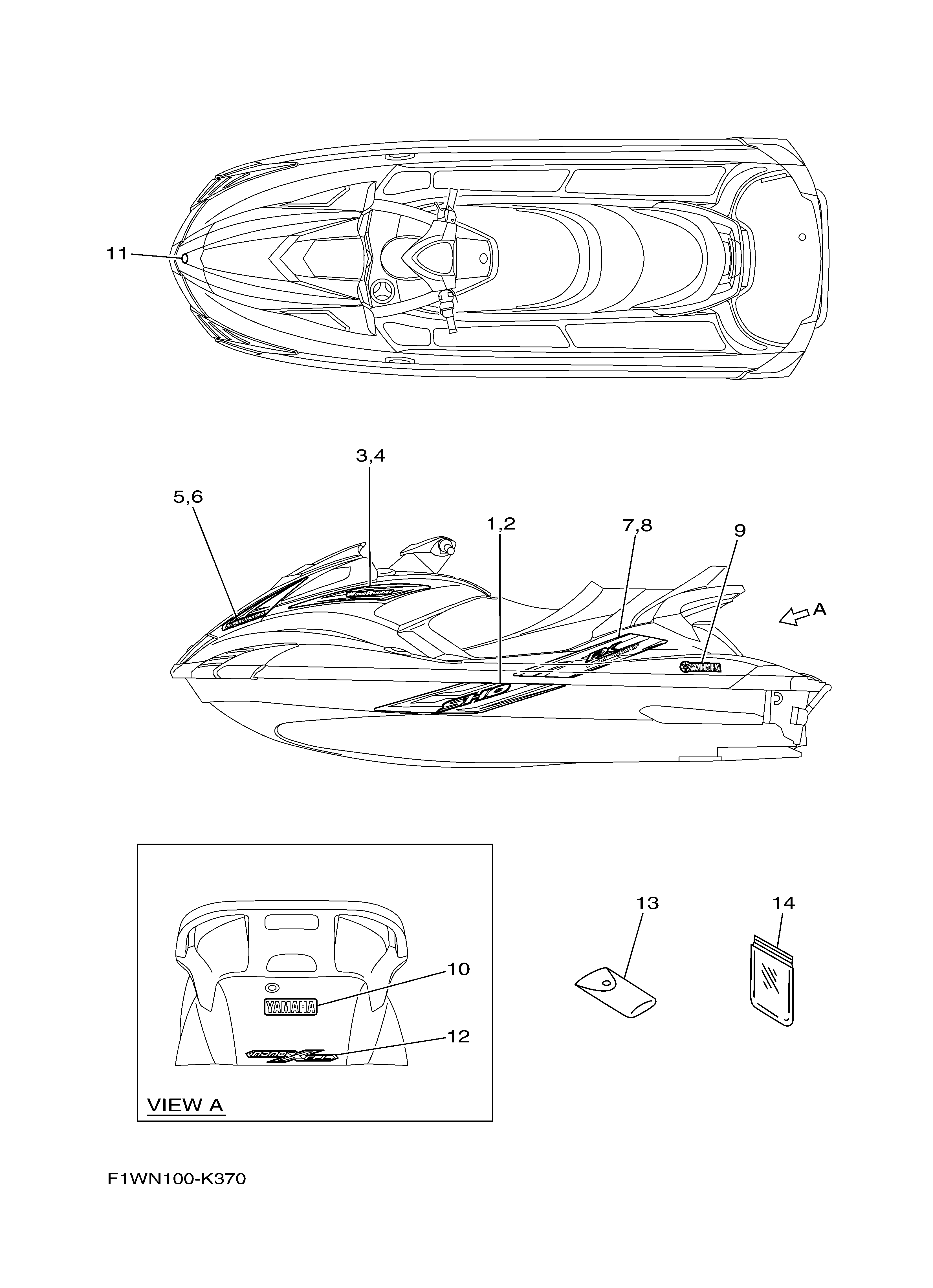 2011 FX SHO (FX1800K) F1WN - GRAPHICS