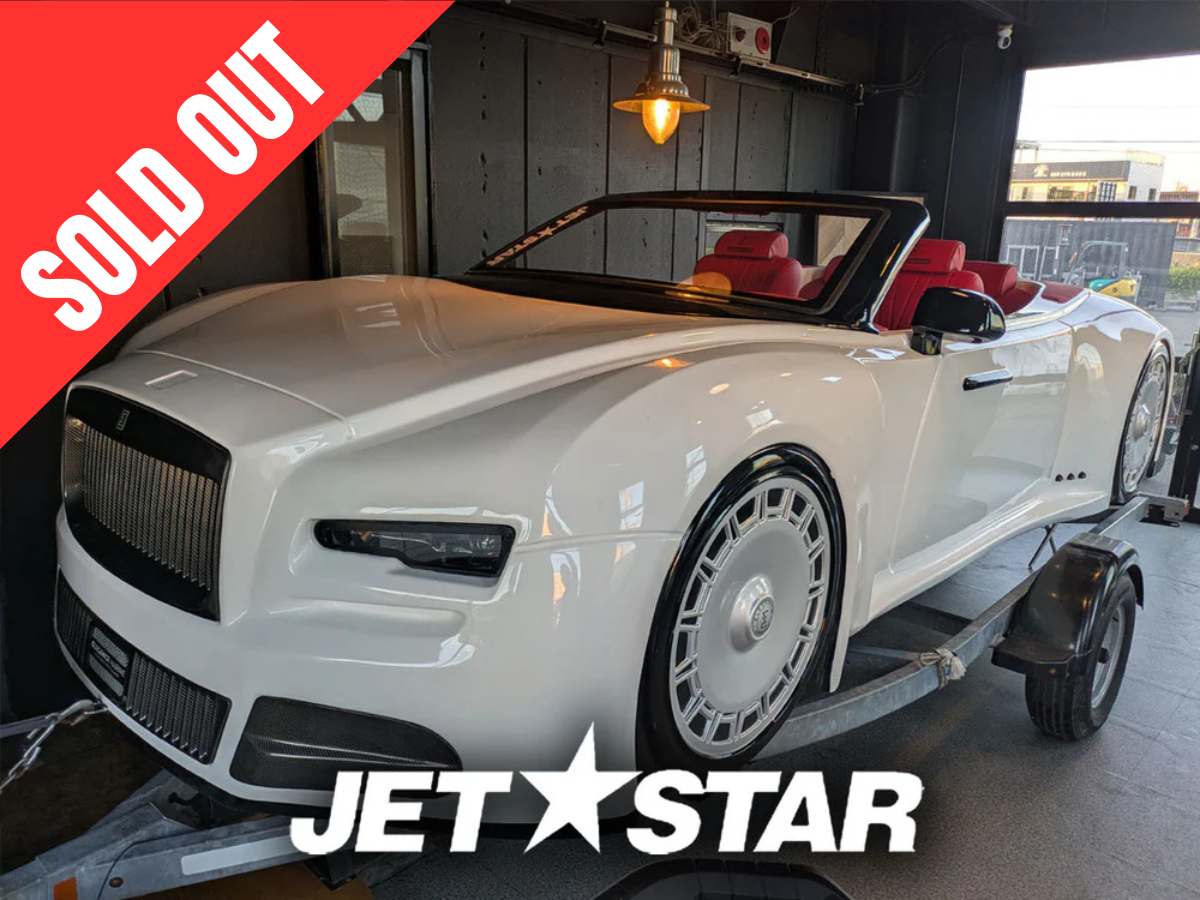 JetstarJetcar Model-R White [Brand new Hull, Used equipment]