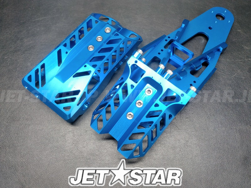 BILLET HANDLE POLE Type-H, Blue and Silver pipe