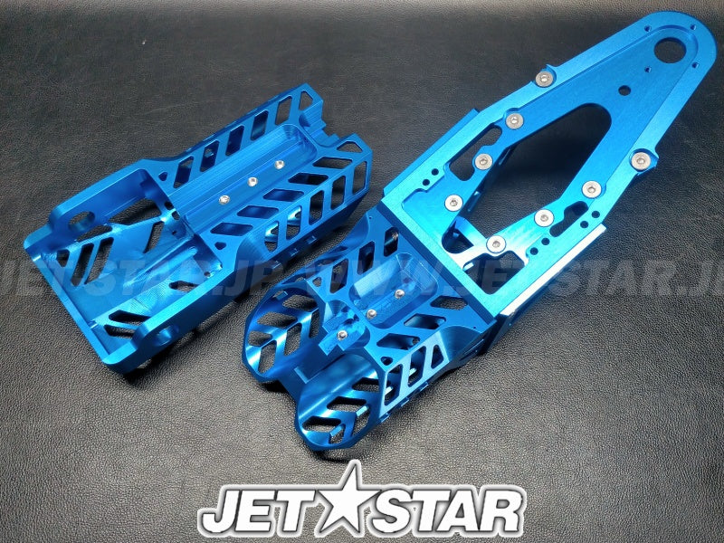 BILLET HANDLE POLE Type-H, Blue and Silver pipe