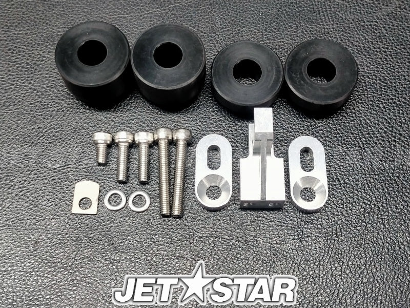 BILLET HANDLE POLE Type-H, Silver and Black pipe