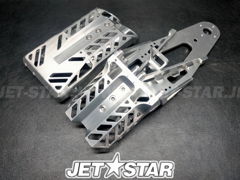 BILLET HANDLE POLE Type-H, Silver and Silver pipe