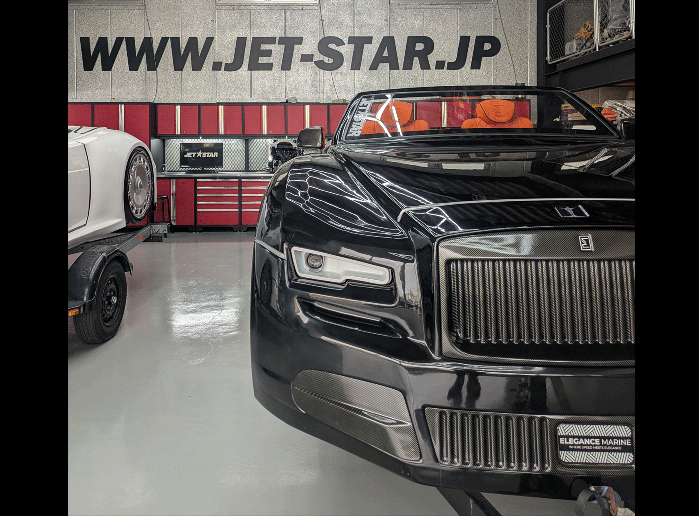 JetstarJetcar Model-R Black [Brand new Hull, Used equipment]