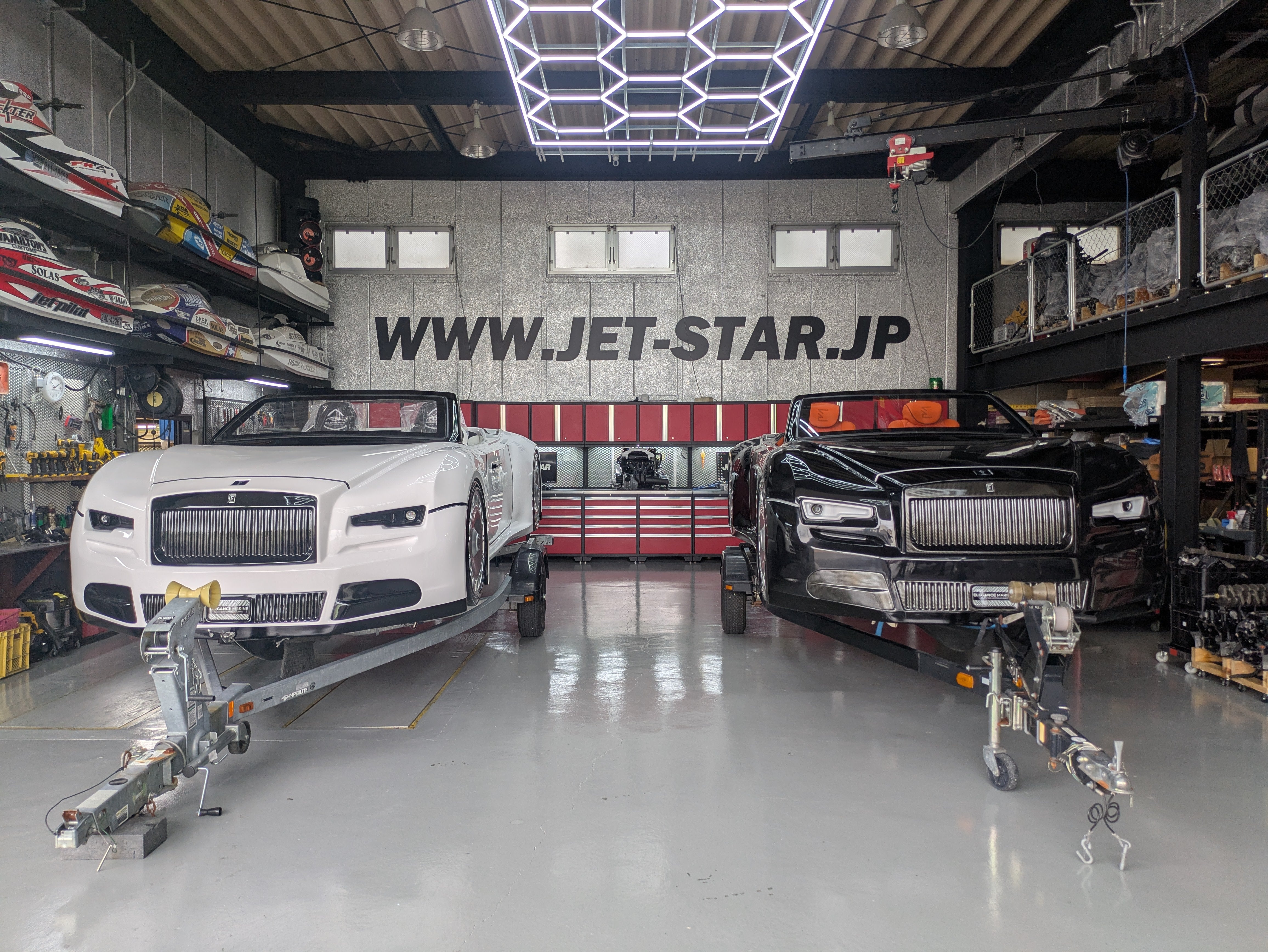 JetstarJetcar Model-R Black [Brand new Hull, Used equipment]