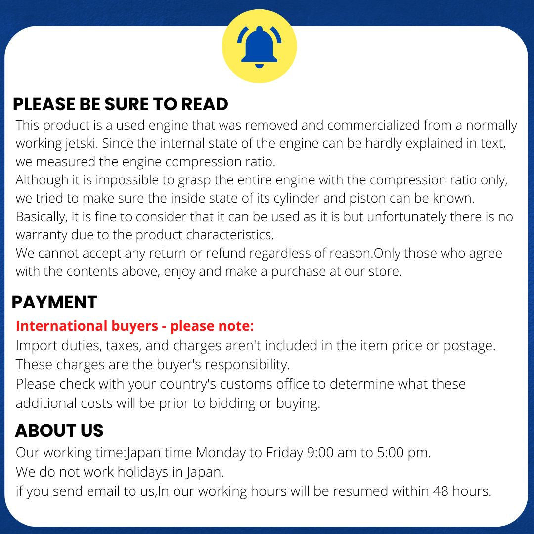 Used ENGINE ULTRA310LX '15 [K5974-00]