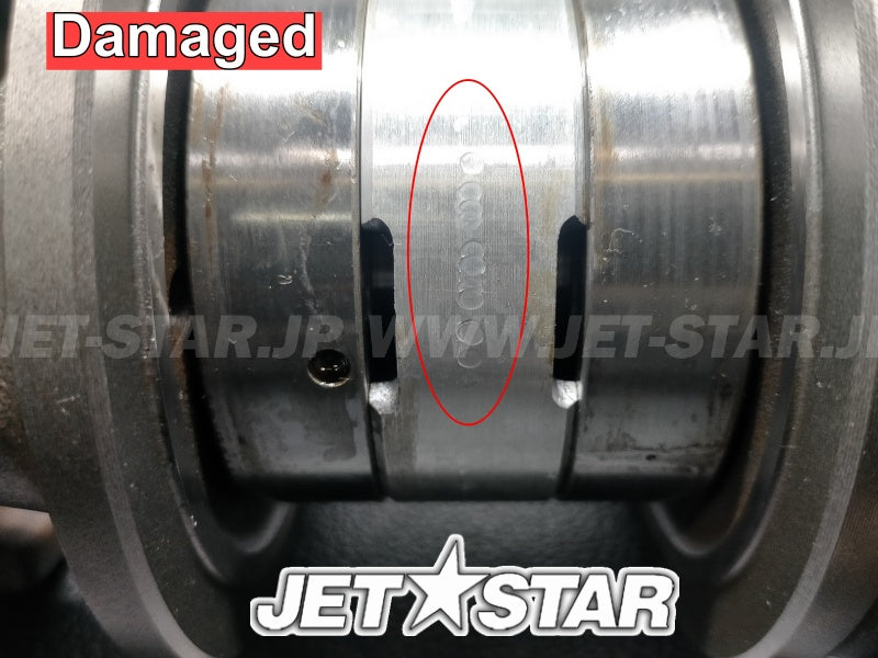 Used 6M6-11400-00-00 CRANKSHAFT ASSEMBLY [X222-026]