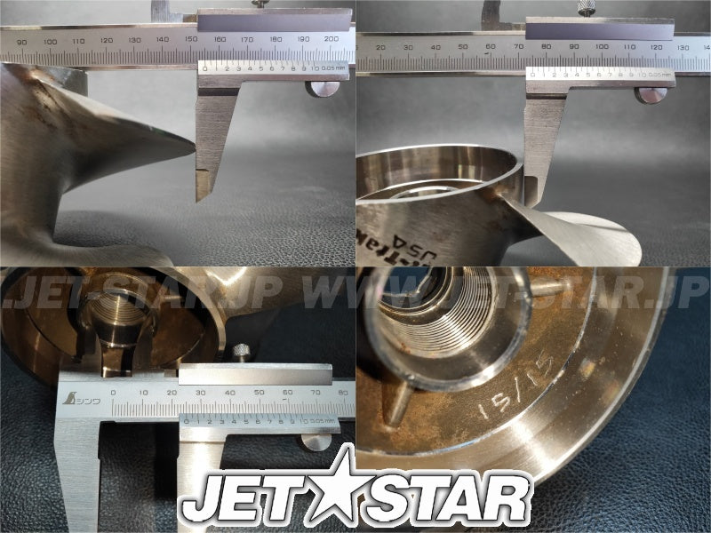 Used Like-new Aftermarket SKAT-TRAK SPECIAL ORDER IMPELLER 15/15 E-75 SWIRL [X2310-44]