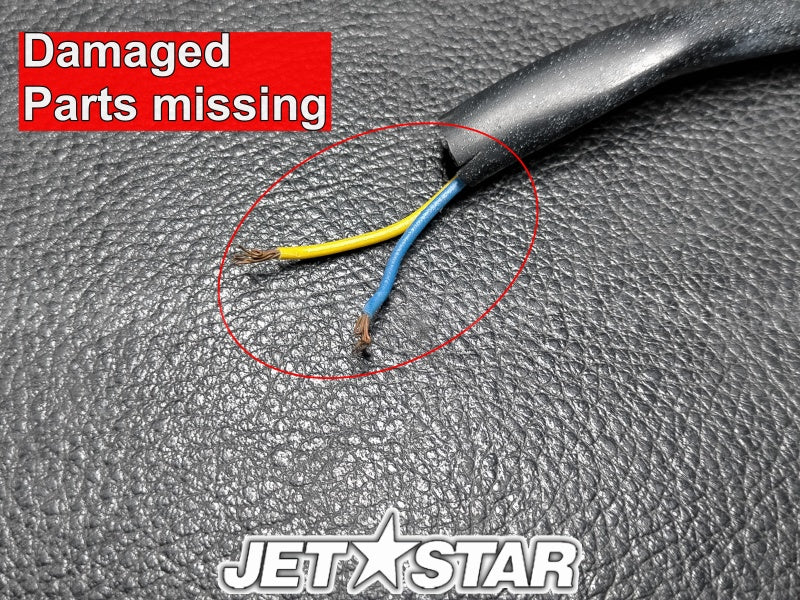 Used 6JF-8259L-00-00 WIRE HARNESS ASSY 1 (WITH DEFECT) [X2312-26]