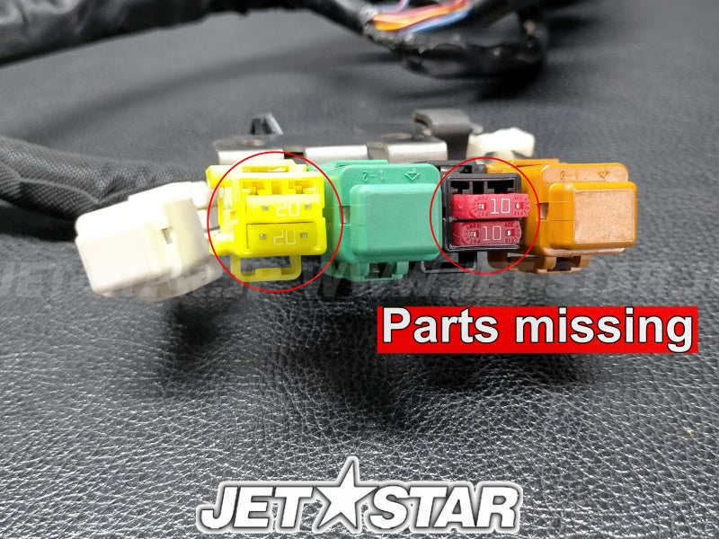 Used 6JF-8259L-00-00 WIRE HARNESS ASSY 1 (WITH DEFECT) [X2312-26]