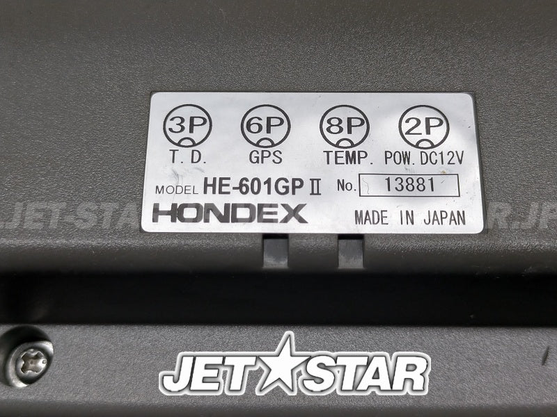 HONDEX Aftermarket GPS FISH FINDER HE-601GP ‡U Used [X2407-47]