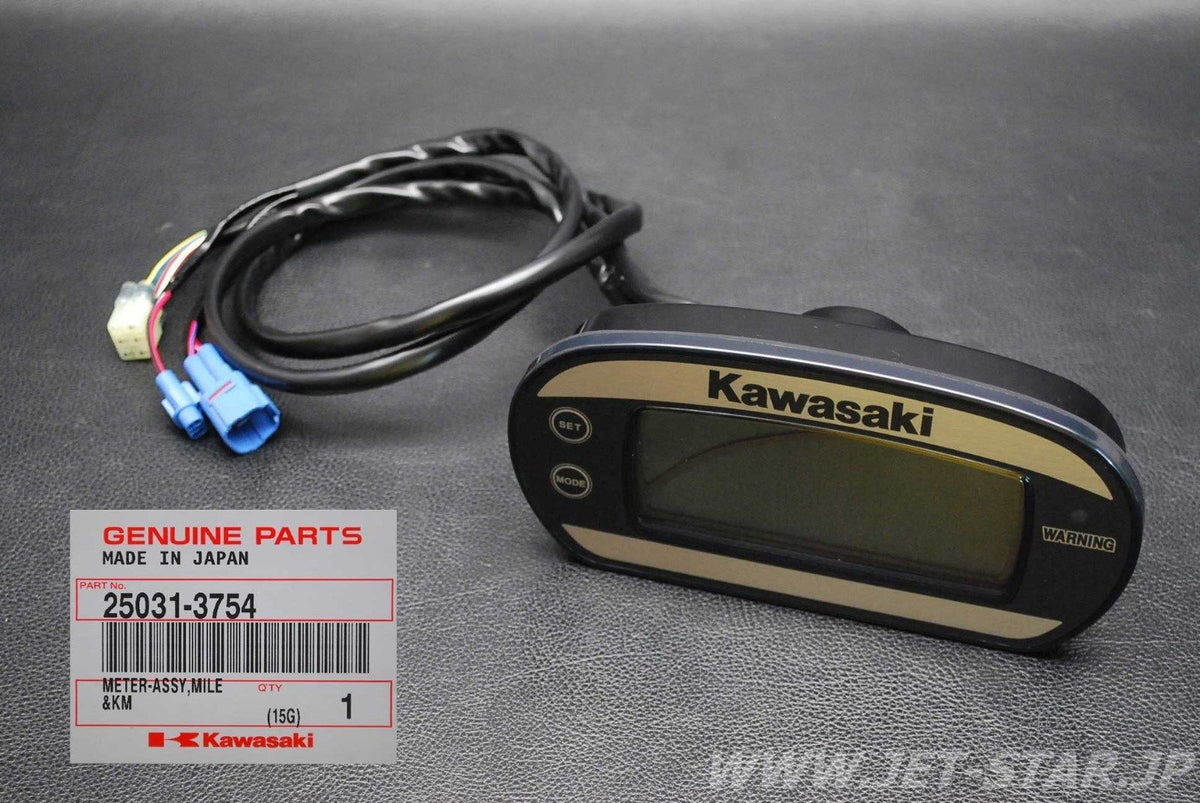 Kawasaki OEM METER-ASSY,MILE&KM New #25031-3754