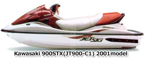 Used ENGINE 900STX '01 [K5050-00]