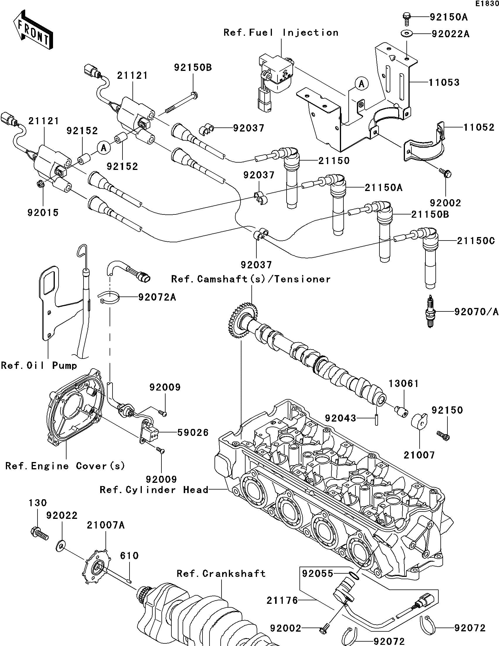 Used 21121-3722 COIL-IGNITION  [K1806-28]