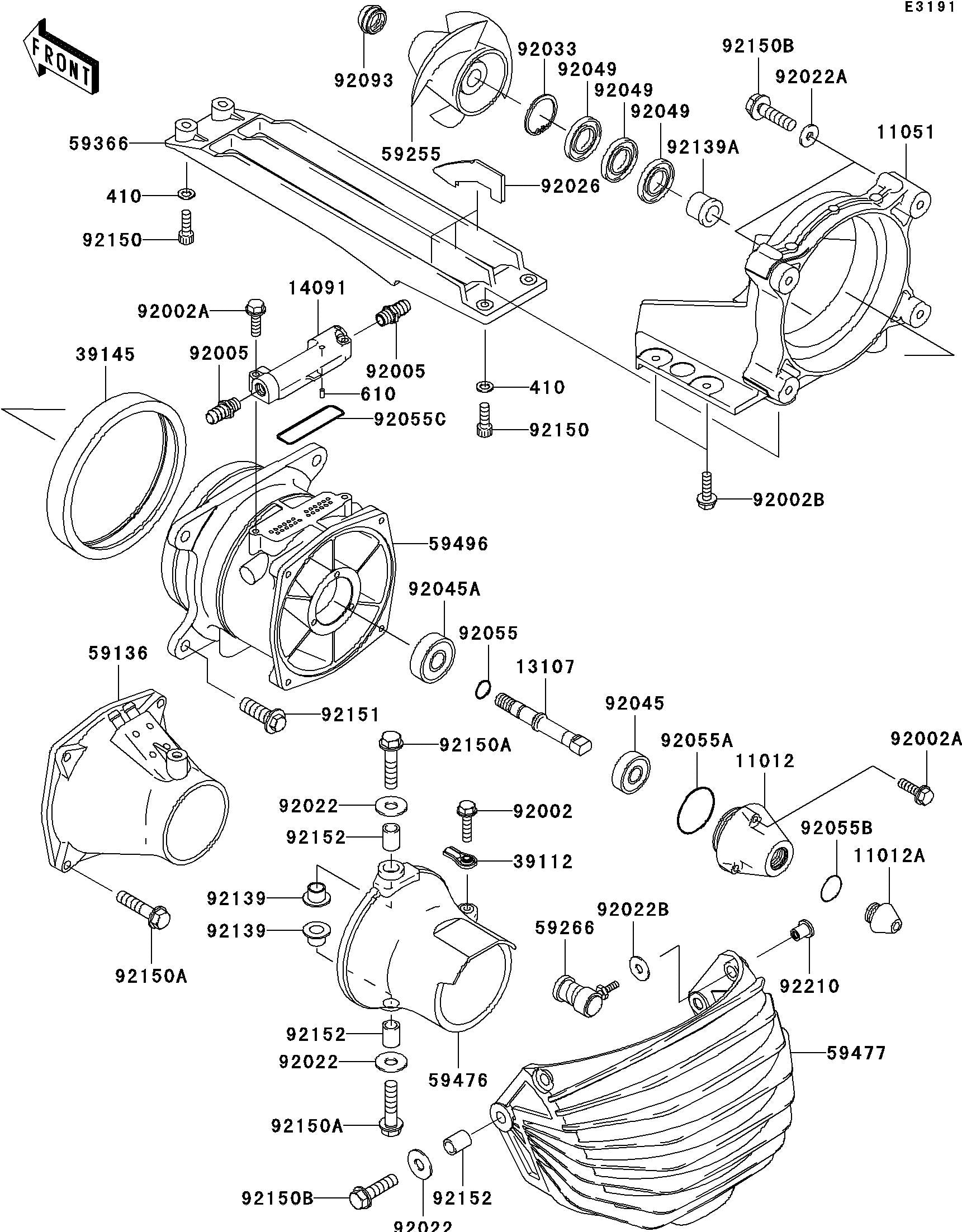 Used 59477-3710 BUCKET-REVERSE  [K1806-33]