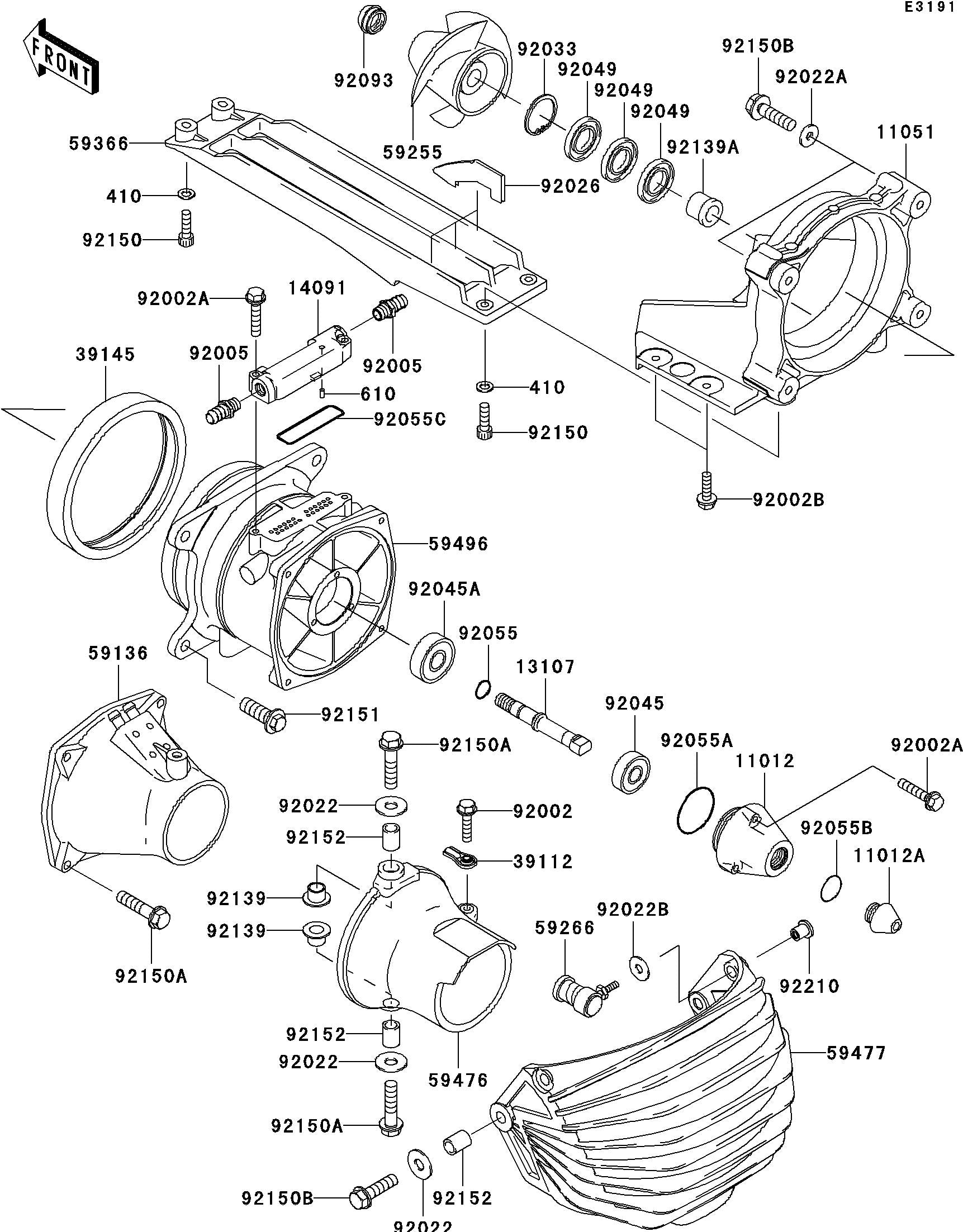 Used 59477-3712 BUCKET-REVERSE  [K9187-31]