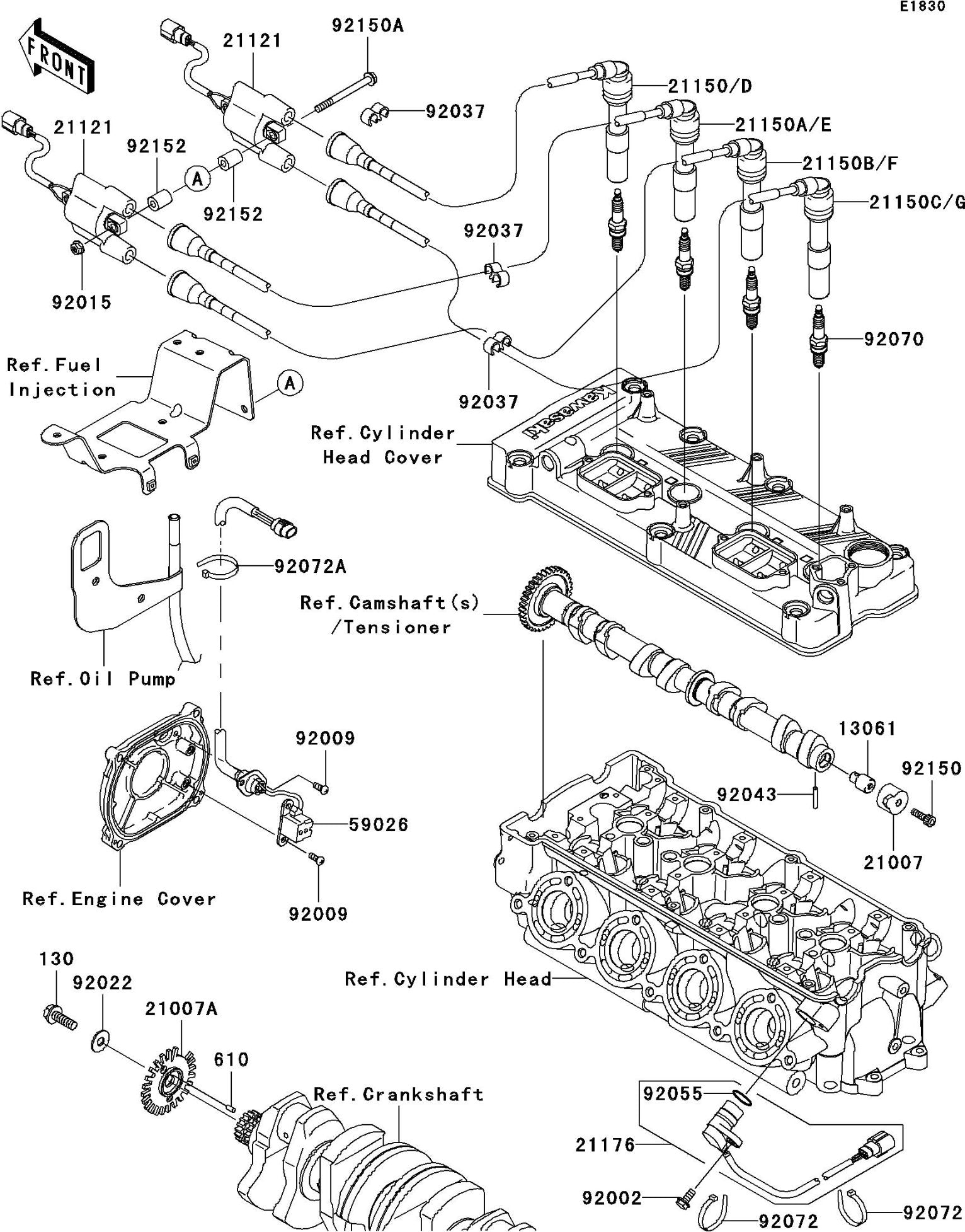 Used 21121-3722 COIL-IGNITION  [K2739-26]