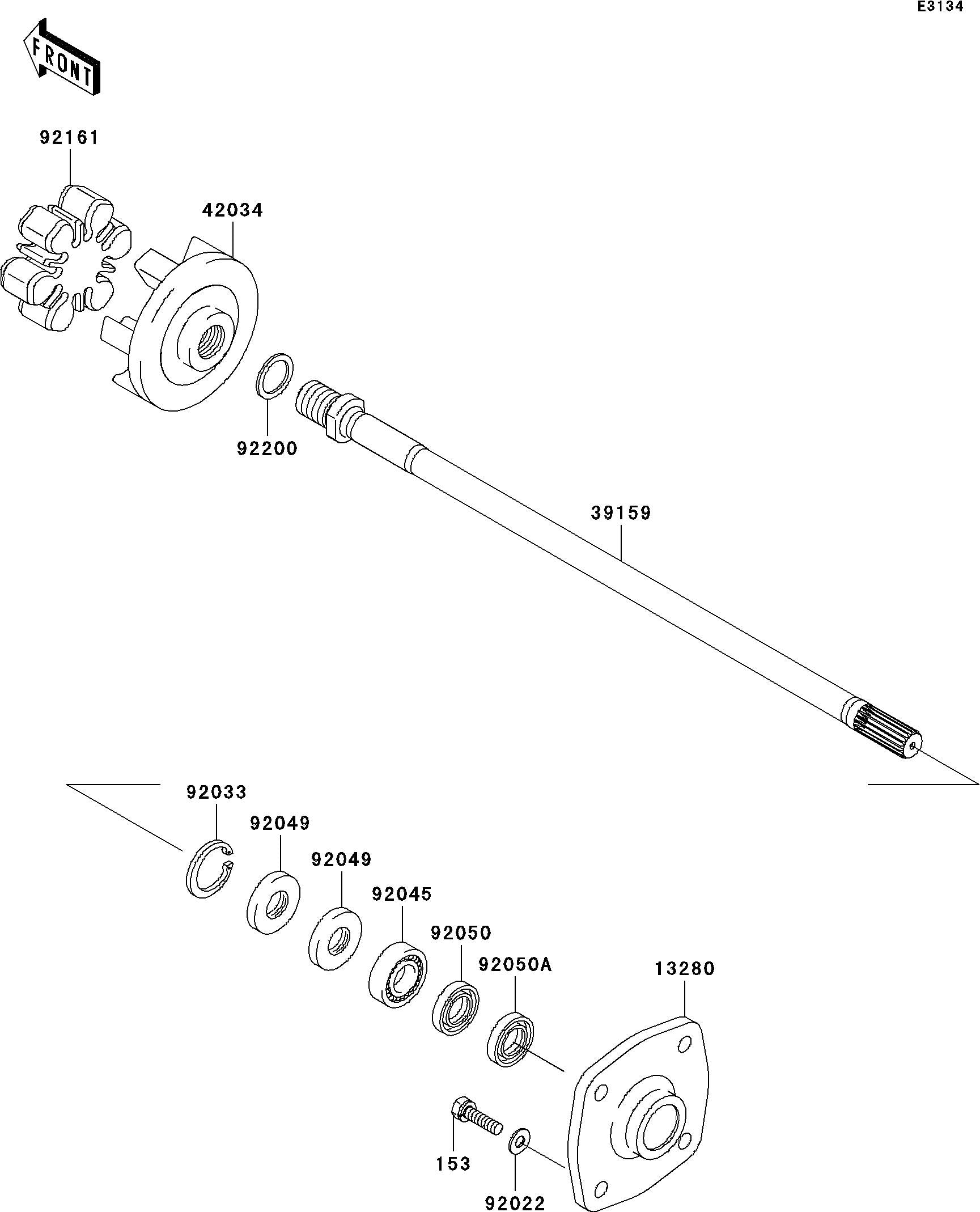 Used 13280-3756 HOLDER  [X2209-05]
