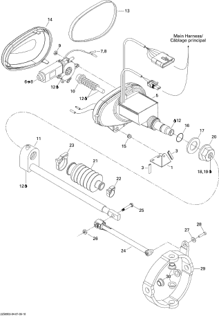 Used 278002311 V.T.S HOUSING (WITH DEFECT) [S3386-19]