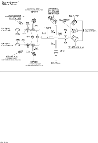 Used 278002298 STEERING HARNESS [S2540-16]
