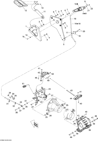 Used 268000028 REVERSE GATE [S2547-46]