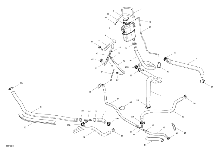 Used 276000086 COOLANT TANK [S5539-20]