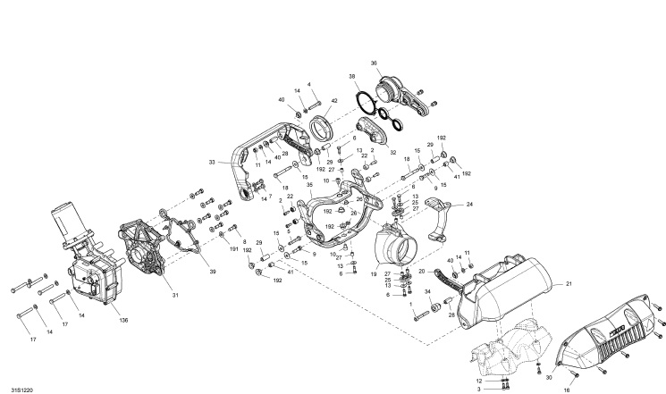 Used 268000048 REVERSE GATE ASS'Y [S5539-49]