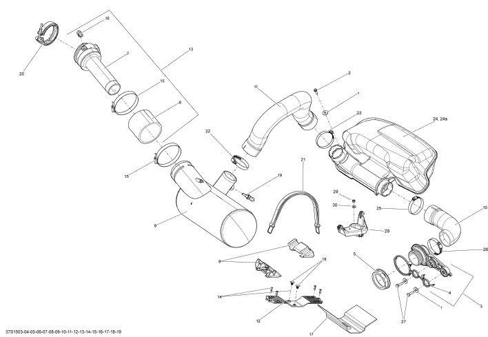 Used 274001648 MUFFLER [S4519-32]