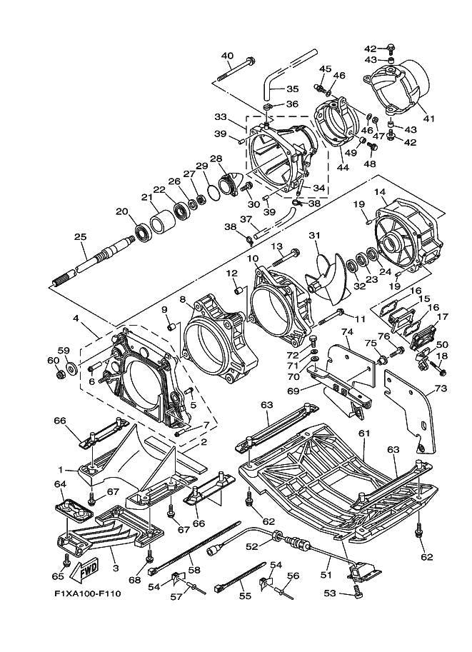 Used 60T-51190-00-94 RING,TRIM [X2302-39]
