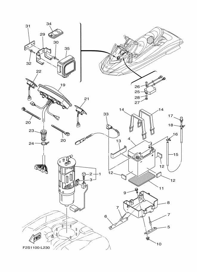 Used F1X-U8K22-01-00 SENSOR, COMPASS [Y6183-21]