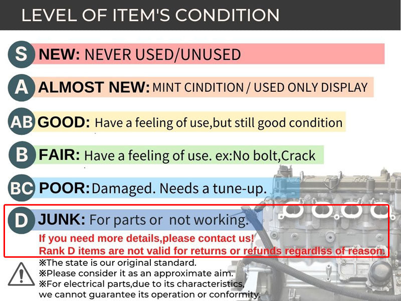 Used UMI RACING BILLET HANDLE MOUNT (WITH DEFECT) [X2206-67]